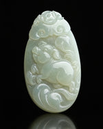 Pig pendant, front view (concept image)