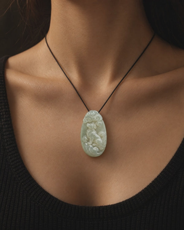 Breathing, on the neck