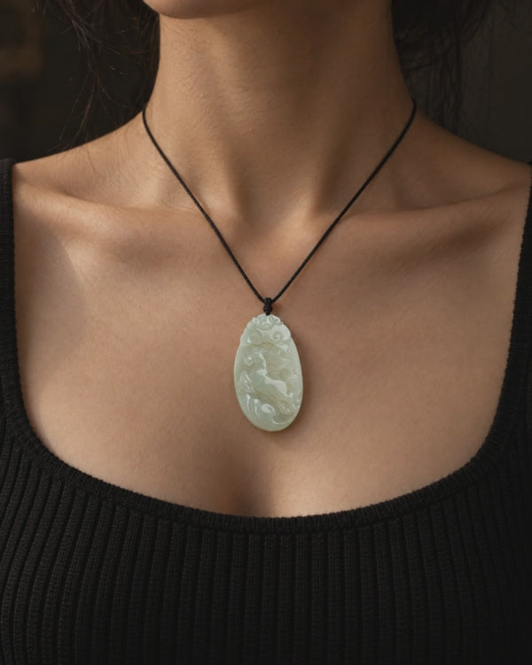 Breathing, on the neck