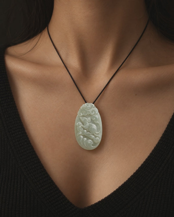 Breathing, on the neck